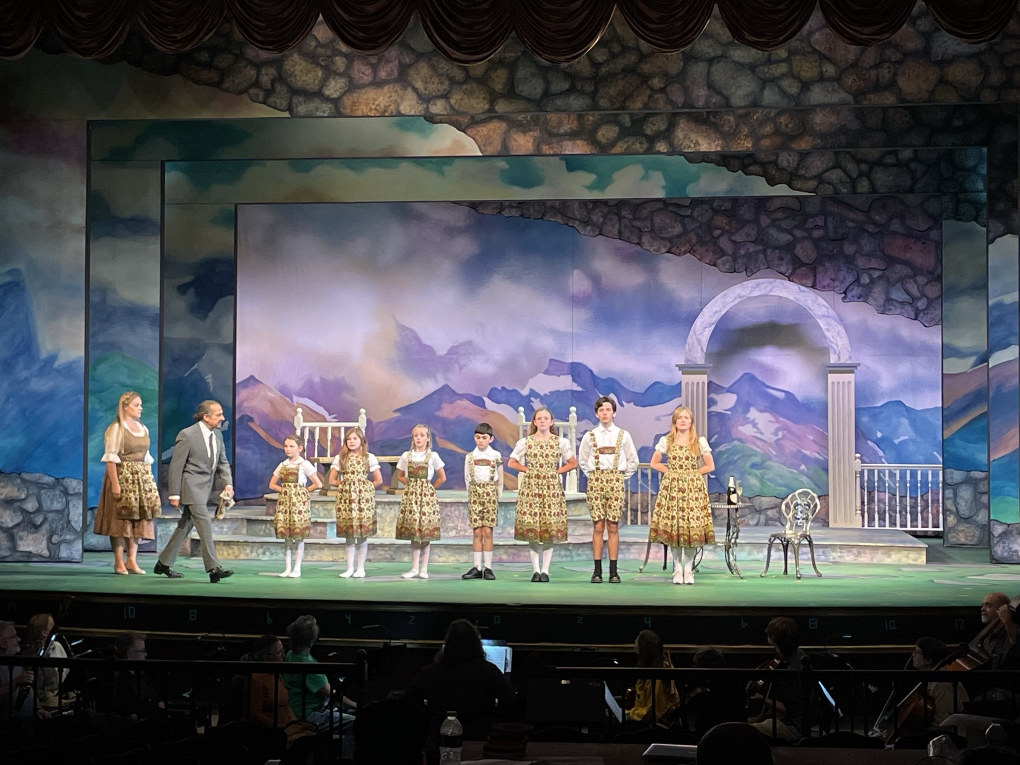 Waterville Opera House Sound of Music production photo